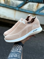 کتونی جورابی SKECHERS کرم