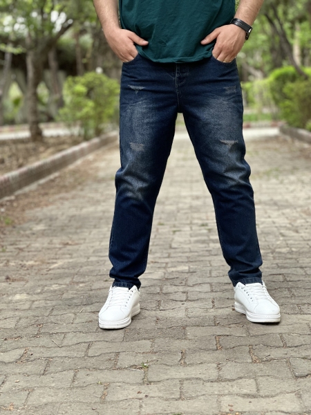 مام فیت زاپدار مردانه آبی تیره