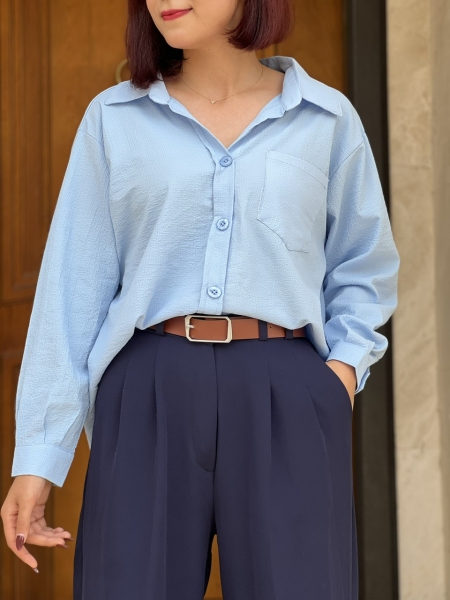 شومیز ترک پفکی