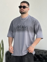 تیشرت پنبه سوپر Mavi طوسی