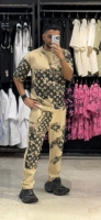 ست شلوار LV مشکی کرم