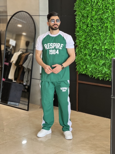 ست تیشرت شلوار Respire سبز