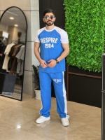 ست تیشرت شلوار Respire آبی
