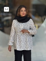 مانتو کمرچین دبل فیس گلدار