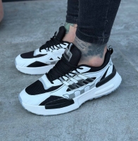 کتونی ADIDAS 555 سفید مشکی