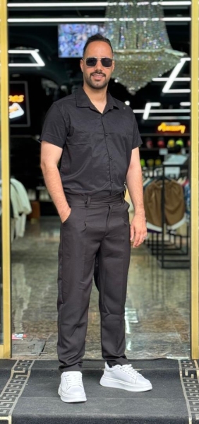 پیراهن کلاسیک مشکی