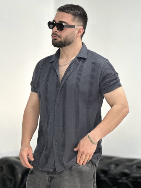 پیراهن ترک ZARA خاکستری