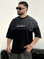 تیشرت پنبه Cartier مشکی B