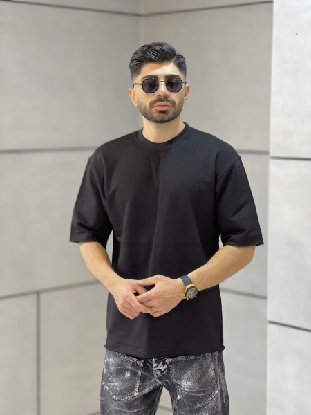تیشرت ساده کثیف دوز Emsie مشکی
