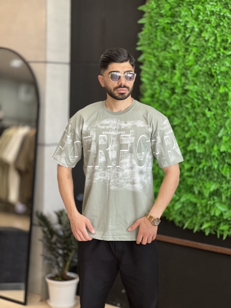 تیشرت چاپی Sepehr سبز