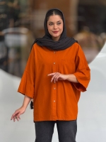مانتو قواره دار کیمونو لینن