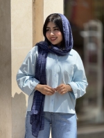 شومیز کتان یقه7