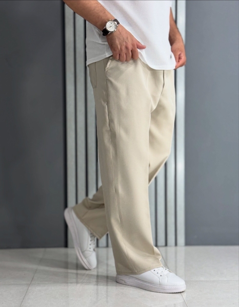 شلوار فول بگ مازراتی ( کمر کش ) استخوانی