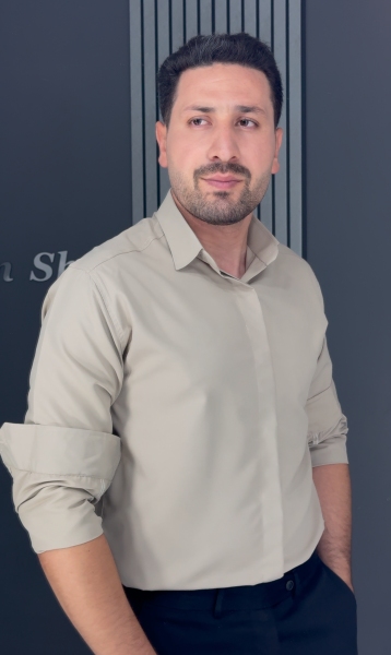 پیراهن دوشین آستین بلند کرم