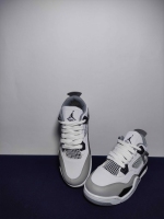 کتونی اسپرت جردن 4 سفید طوسی