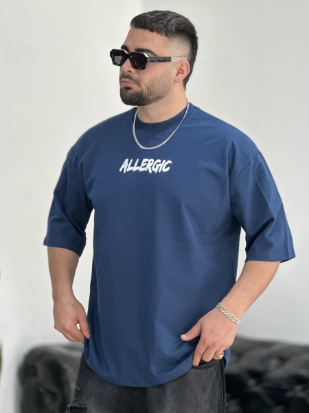 تیشرت 2نخ Alergic نفتی