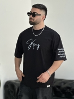 تیشرت پنبه King مشکی