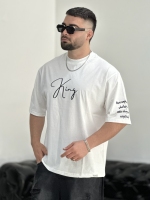 تیشرت پنبه King سفید