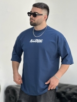 تیشرت 2نخ Alergic نفتی