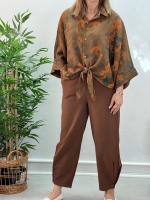 شومیز کنفی گره ای