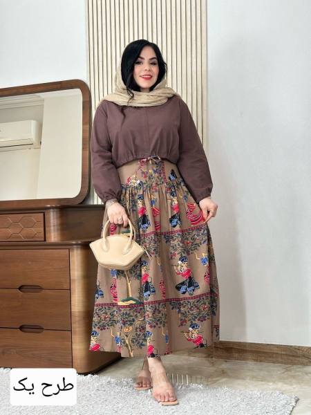 شومیز دامن سوین