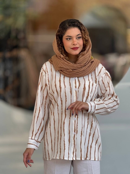 شومیز کراش راه راه