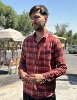 پیراهن چهارخونه