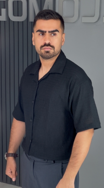 پیراهن باکسی مشکی