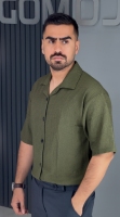 پیراهن باکسی سبز