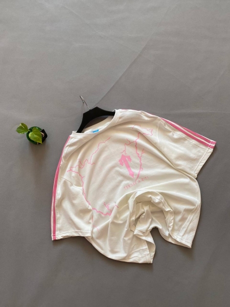 تی شرت دو نخ پنبه گرم بالا