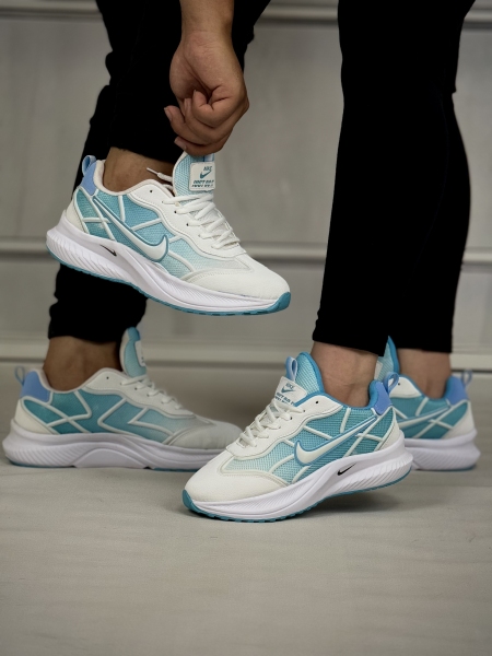 کتونی اسپرت(نایک)سفید آبی