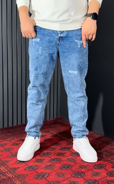 مام فیت زاپدار مردانه آبی تیره