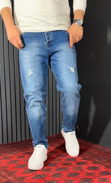 مام فیت زاپدار مردانه آبی تیره