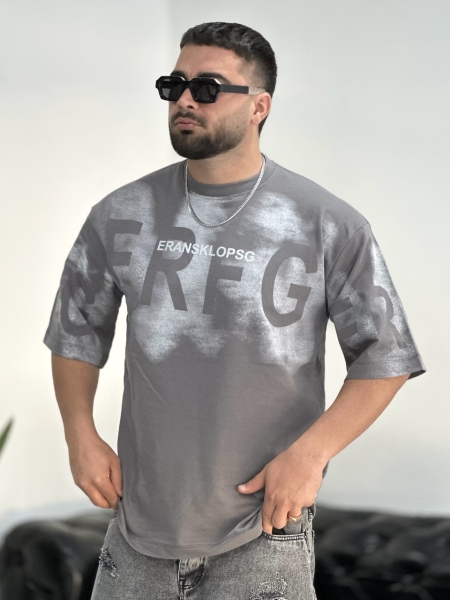 تیشرت 2نخ RFG خاکستری