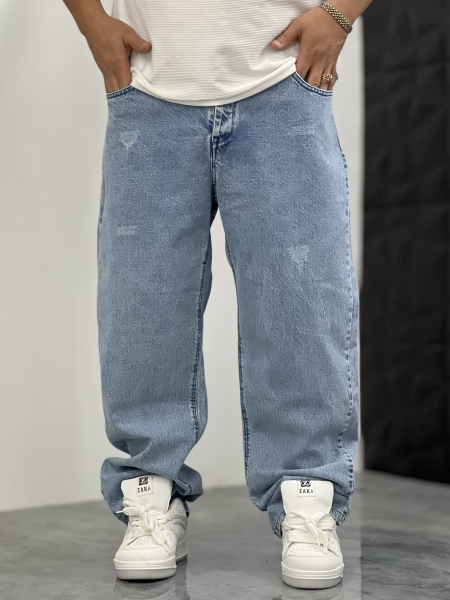بگ جین ZARA آبی کد 25 B