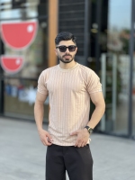 تیشرت مراکش سوزنی Zara کرمی