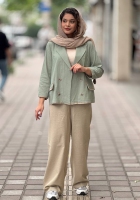 ست لینن انیسا 4دکمه