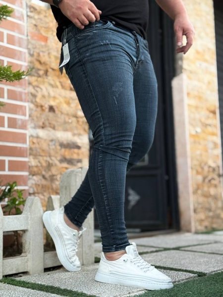 شلوار جین اسکینی FASHION دودی