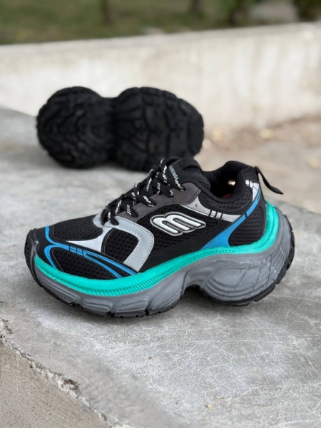 کتونی اسپرت NEW BALENCIAGA 10XL مشکی سبز