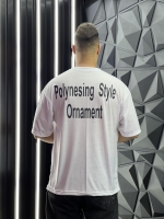 تیشرت پنبه اقتصادی poly سفید