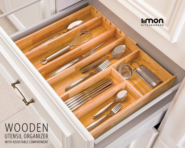 جا قاشقش تنظیمی 50-30 چوبی