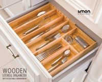 جا قاشقش تنظیمی 50-30 چوبی