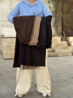 شلوار بگ جلو خط