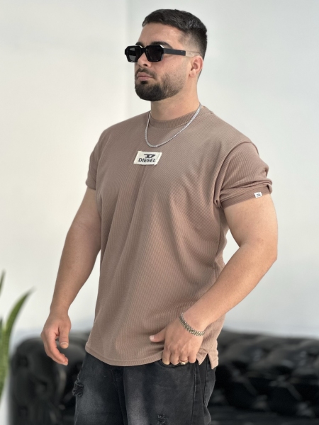 تیشرت مراکش کنف DIESEL شکلاتی HA