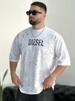 تیشرت پنبه DIESEL سفید HA