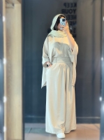 ست تونیک شلوار فول بگ