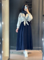 دو تیکه شومیز گره ای با سرافون