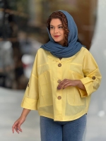 شومیز مغزی دوزی داکرون رنگی