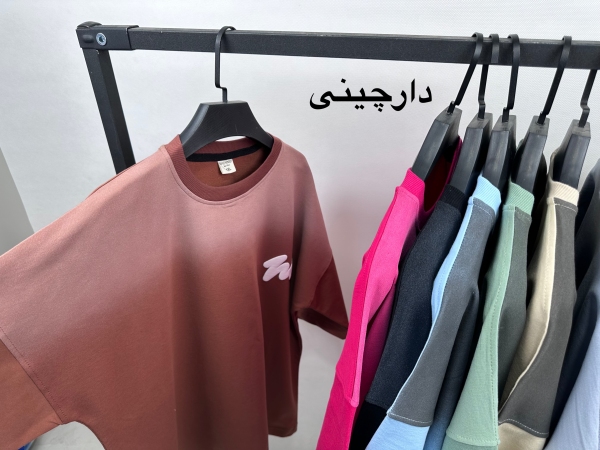 تیشرت دونخ مچینستی ، چاپ مینیمال پفک ( باکسی )