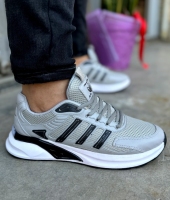 ( Adidas brand ) طوسی مشکی